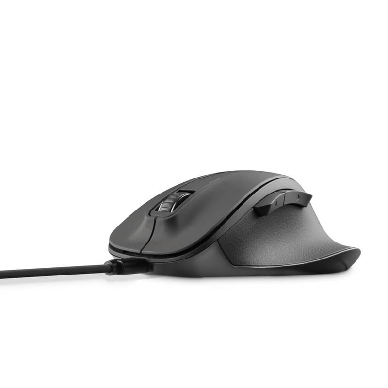 Hama MW-500 Rechargeable Wireless Optical Ergonomic Mouse - Black - 3
