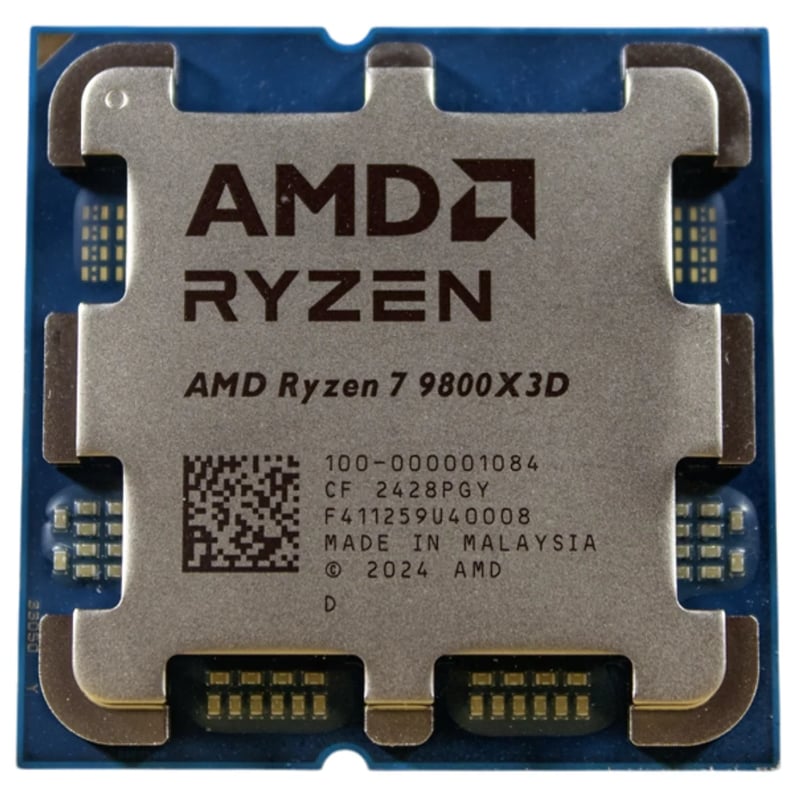 AMD Ryzen 7 9800X3D 8-Core 4.7GHz AM5 Tray - 2