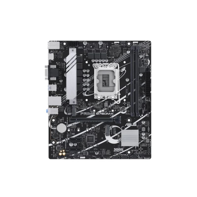 ASUS PRIME B760M-K LGA 1700 Micro-ATX Motherboard DDR5 PCIe 4.0 - 3