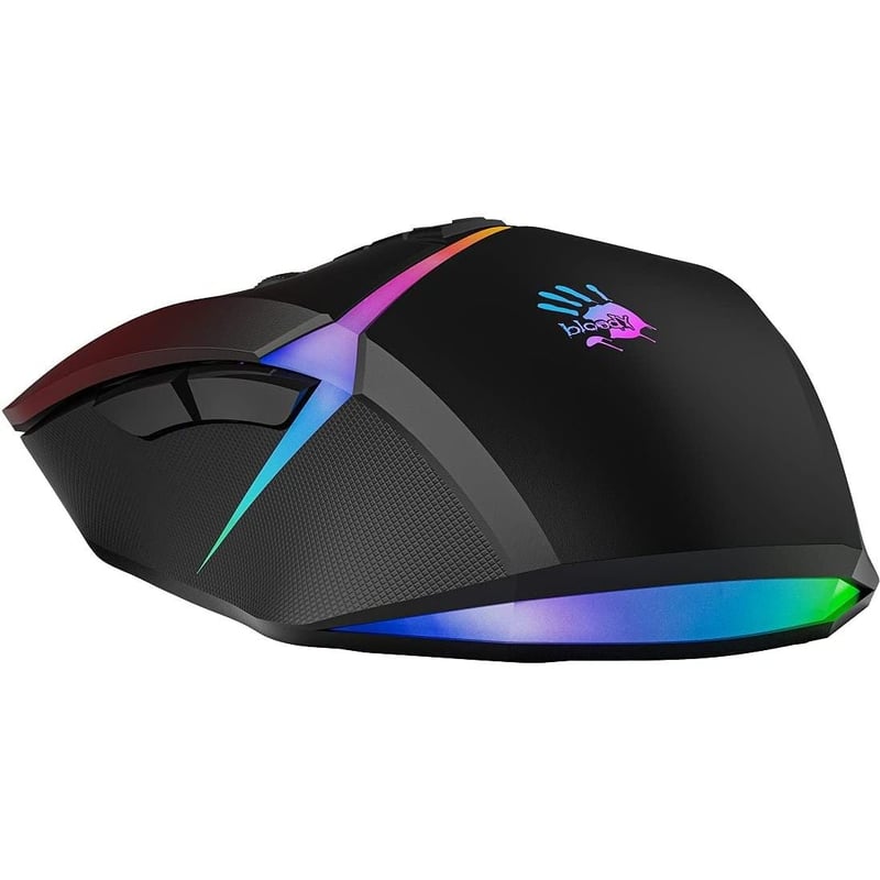 Bloody W60 Max Optical Gaming Mouse 10000 DPI RGB Wired - 2
