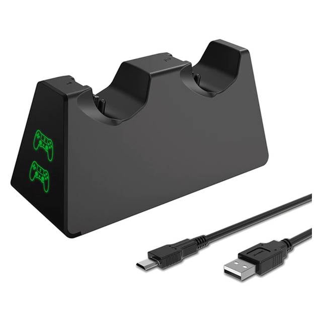 Dobe TP4-19012 Dual Charging Dock for PS4 USB Black - 3