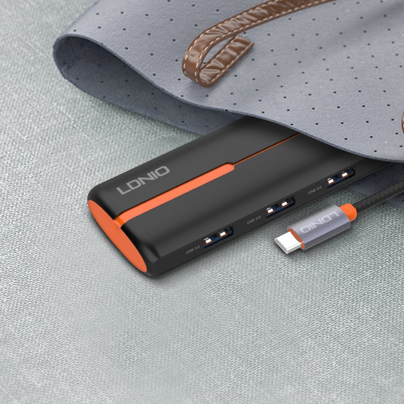 محول USB LDNIO DS-25U 5-Port USB 3.0 100W PD - 9