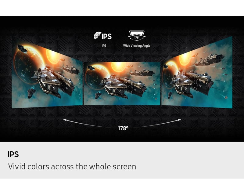 شاشة Samsung Odyssey G5 27″ 2560x1440 200Hz IPS - 8
