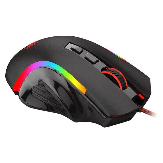 ماوس Redragon Griffin 7200 DPI سلكي RGB أبيض - 2