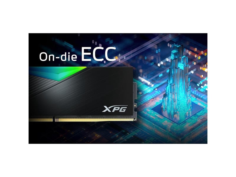 رام XPG Lancer DDR5 32GB (2x16GB) 8000MHz أبيض - 9