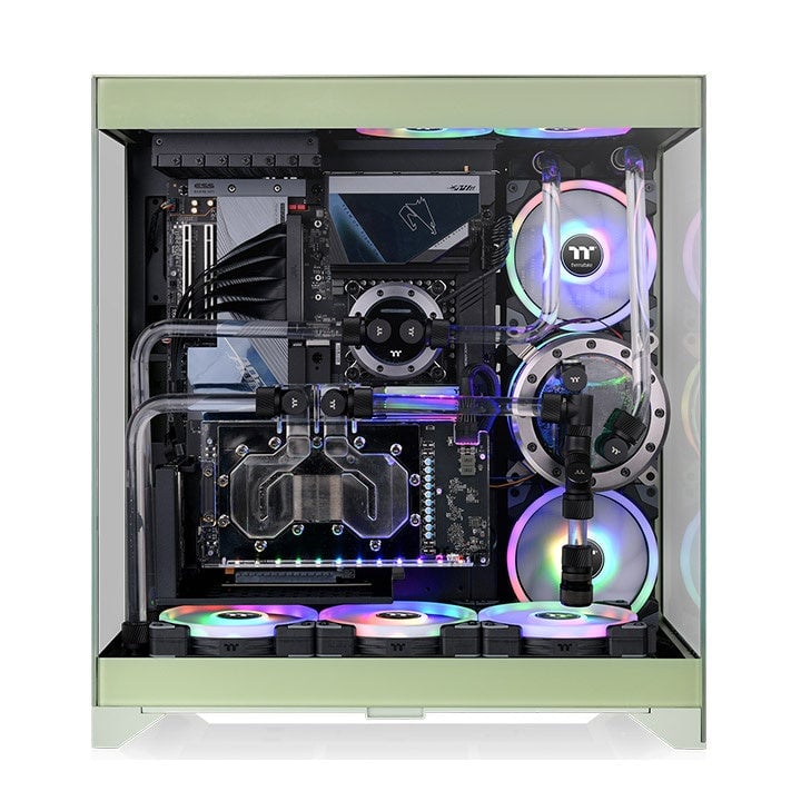 كيس Thermaltake CTE E550 TG Mid-Tower ATX أبيض - 14
