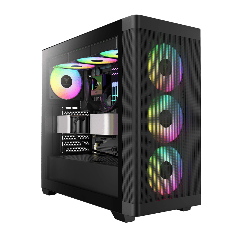 Gamdias Athena M3 Mid-Tower Case Black - 11