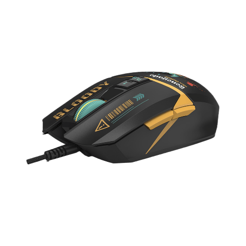 Bloody W63 Max RGB Wired Gaming Mouse 10000 DPI - 5