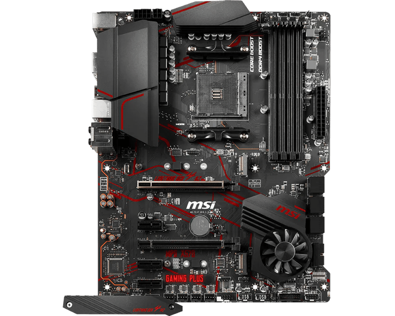 MSI MPG X570 GAMING PLUS AM4 ATX DDR4 Motherboard - 3