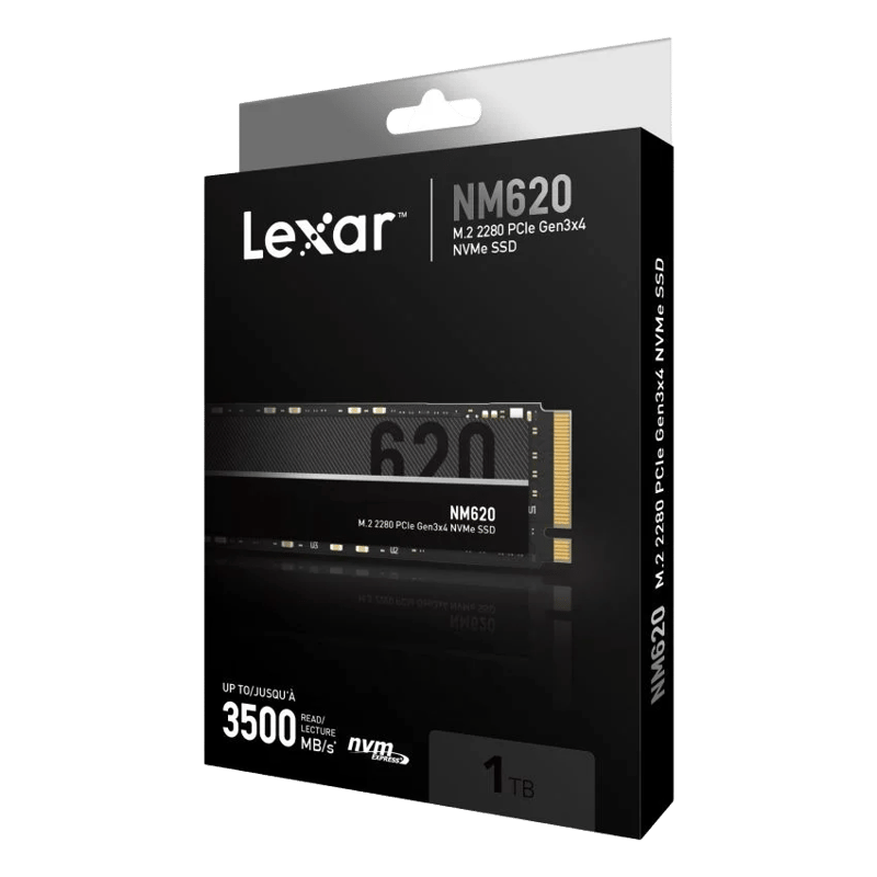 Lexar NM620 1TB NVMe M.2 PCIe 3.0 Internal SSD - 11
