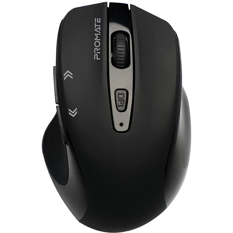 ماوس Promate Cursor EZGrip 1600 DPI لاسلكي أسود - 1