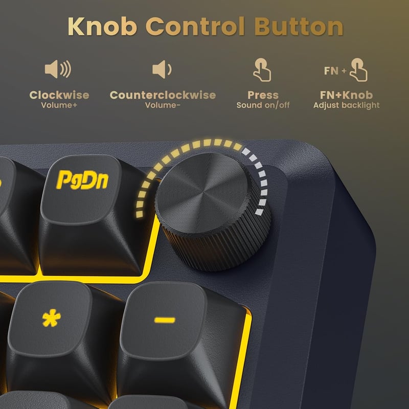 Redragon K688GB-RGB-PRO 96% Mechanical Keyboard Dual-Mode - 5