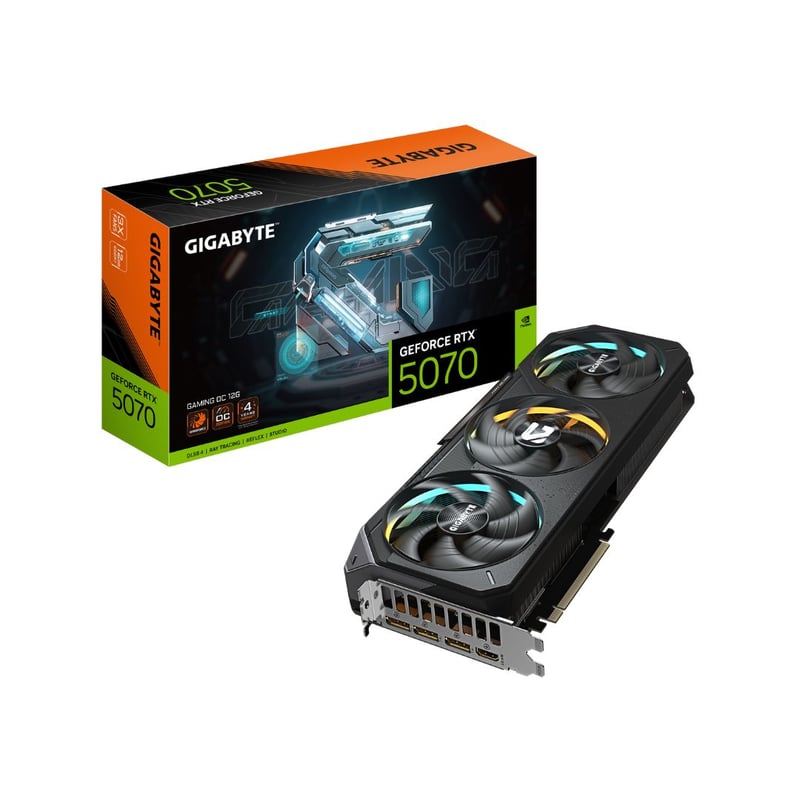 Gigabyte Gaming GeForce RTX 5070 12GB GDDR7 OC Edition - 7
