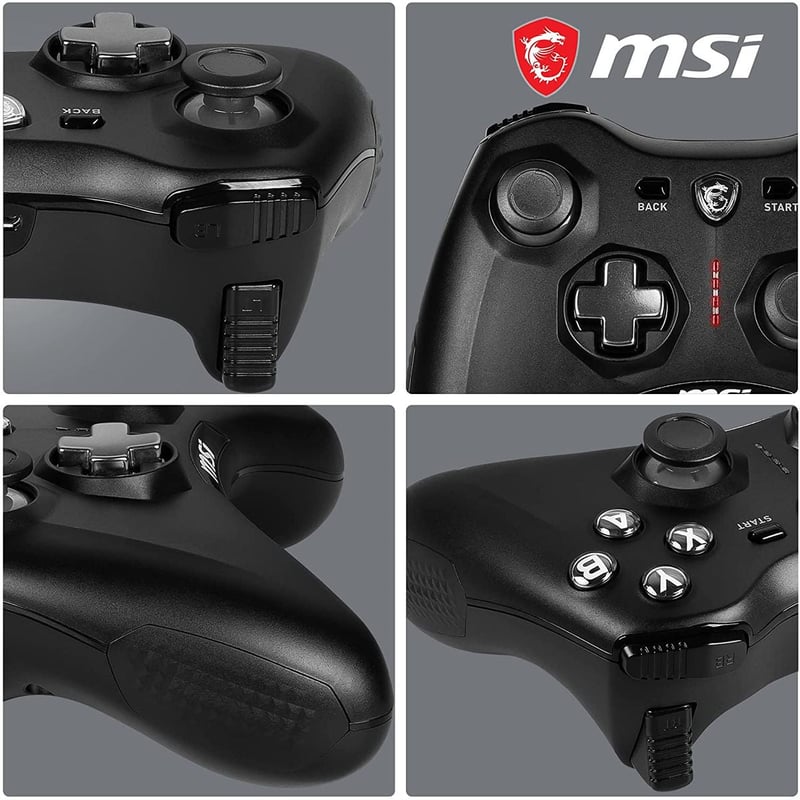 MSI Force GC20 V2 Wired Game Controller White - 10