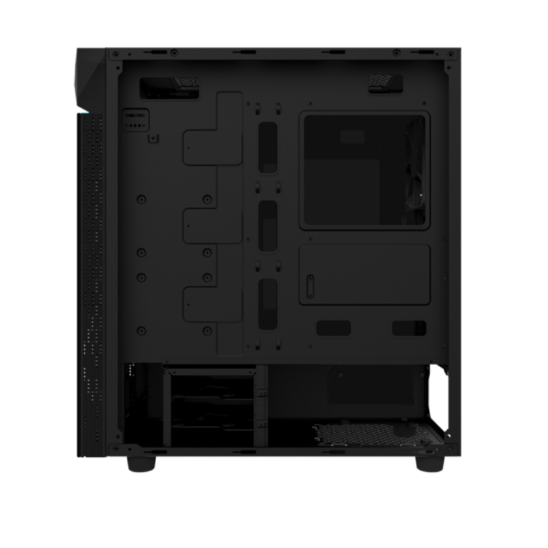 كيس Gigabyte C200G Mid-Tower ATX mATX ITX أسود زجاجي - 6