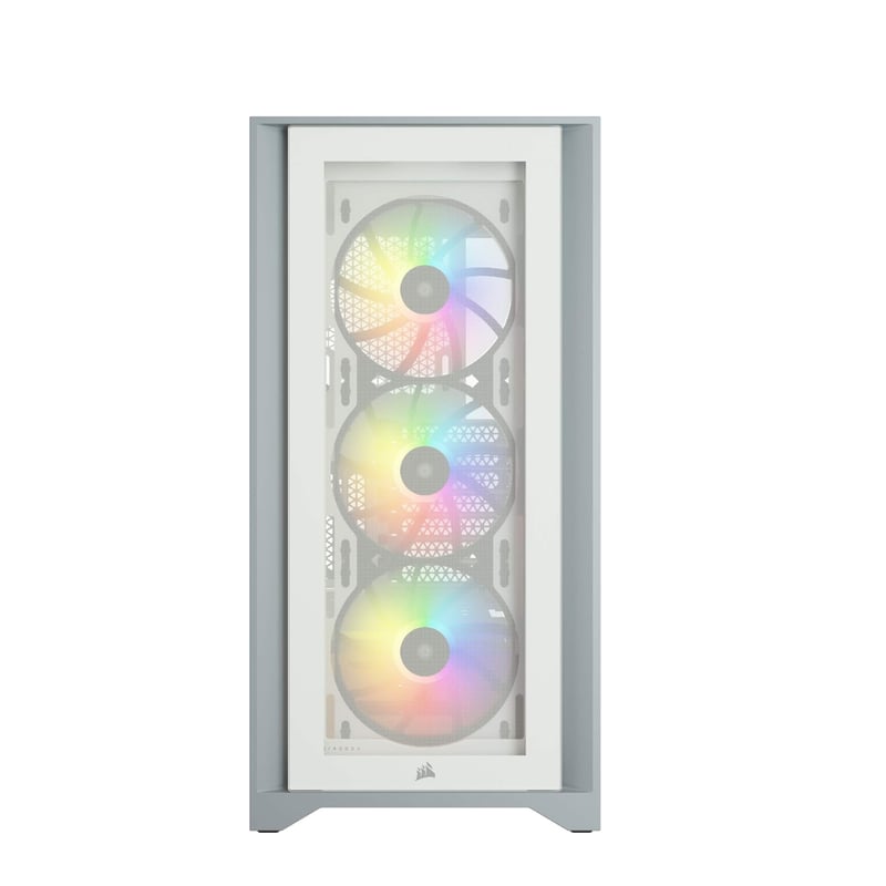 كيس Corsair iCUE 4000X Mid-Tower Black Tempered Glass RGB - 7