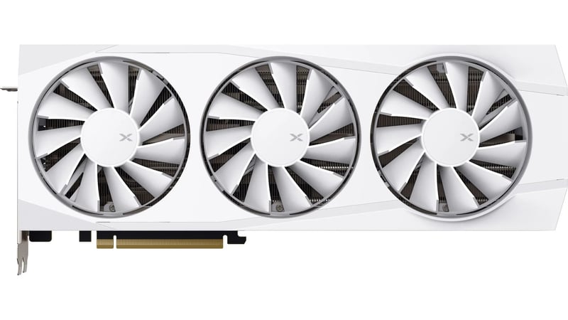 XFX Quicksilver AMD Radeon RX 9070 XT White Magnetic Air Edition 16GB Graphics Card - 4