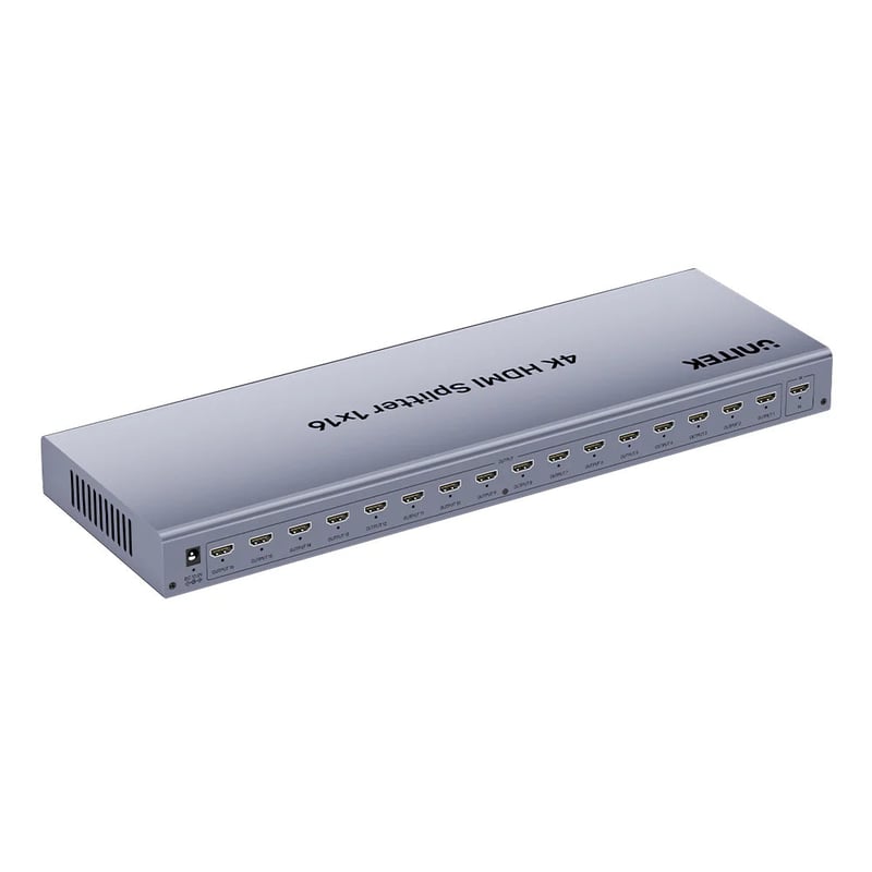 محول UNITEK HDMI Splitter 1 In 16 Out 4K@30Hz HDMI 1.4 رمادي فضائي - 3