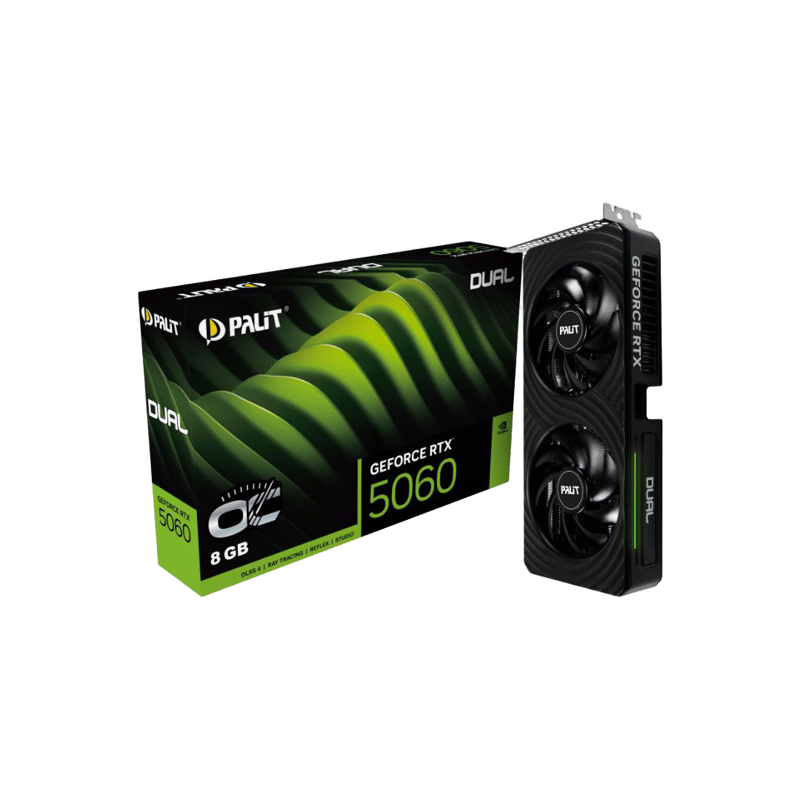 Palit GeForce RTX 5060 8GB GDDR7 Dual OC - 12