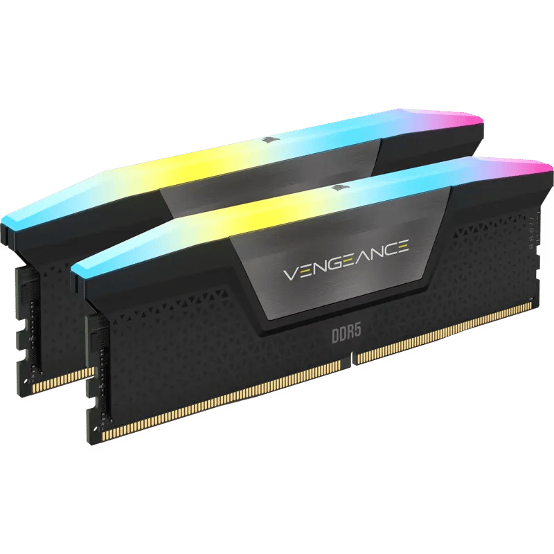 Vengeance RGB DDR5 32GB (2x16GB) 6200MHz White Desktop Memory - 2