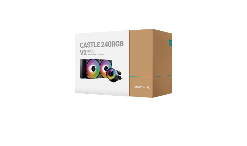 DeepCool Castle 240RGB V2 AIO Liquid Cooler 240mm - 10