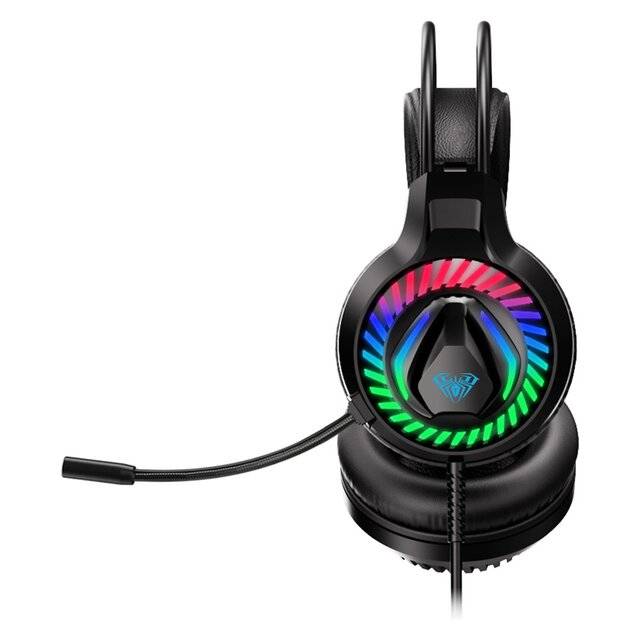 Aula S605 Wired Gaming Headset with Microphone and RGB - 2