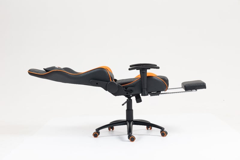 قيمنق تشير BETA RACING Black PVC Molded Foam 4D Armrest Butterfly Mechanism - 10