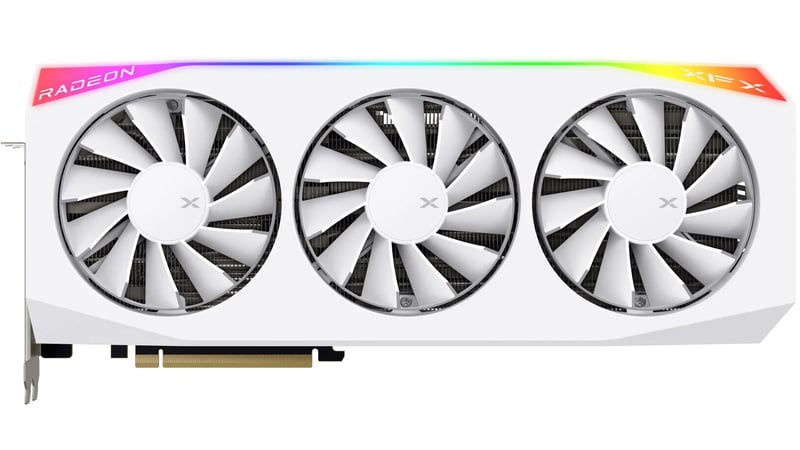 XFX Mercury AMD Radeon RX 9070 XT OC White Magnetic Air Edition 16GB Graphics Card - 4