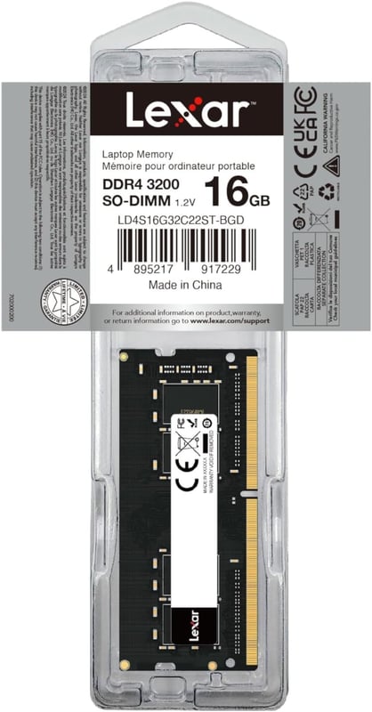 Lexar SODIMM DDR4 8GB 3200MHz Laptop Memory - 2