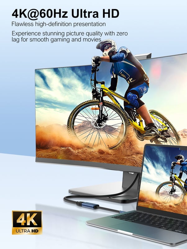 محول USB LDNIO HD-10C محول USB-C مع مخرج HDMI 4K - 3