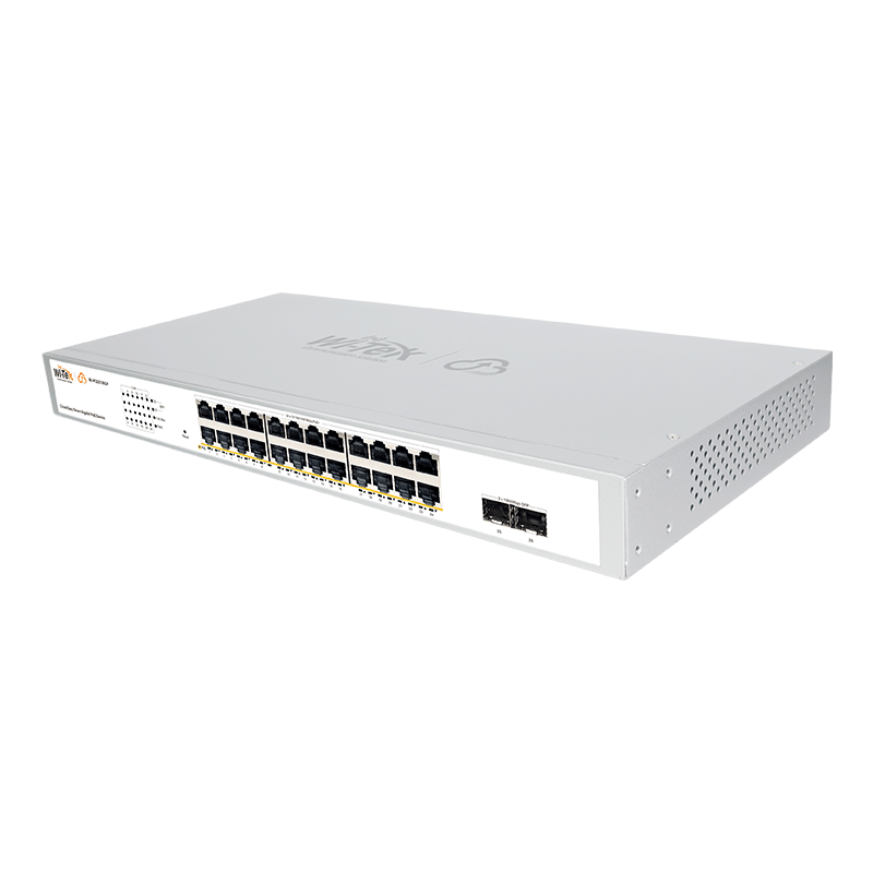 Wi-Tek Cloud Easy Smart 24-Port Gigabit PoE+ Switch with 2 SFP Slots - 5