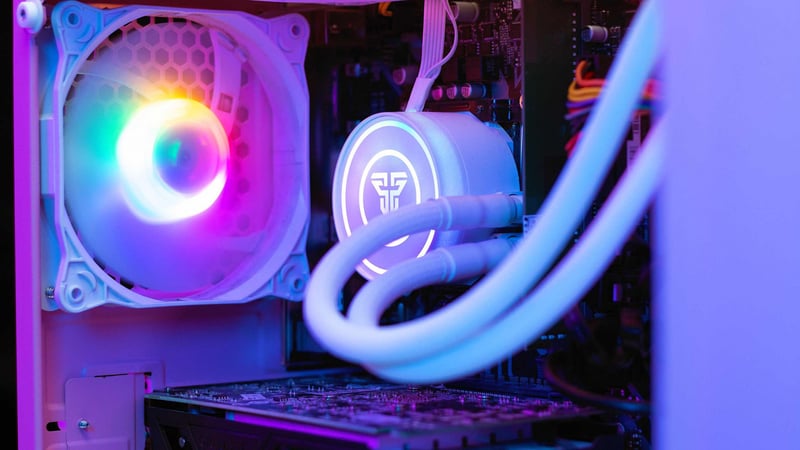مبرد Fantech LC240 AIO Liquid 240mm RGB - 7