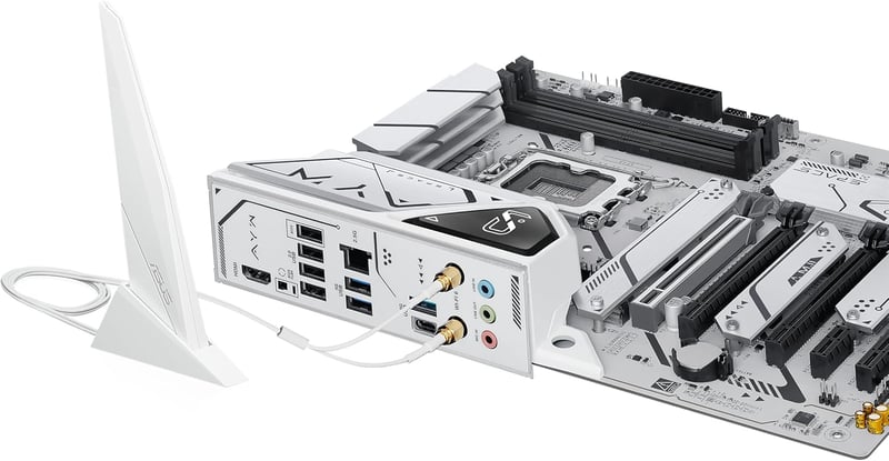 مذربورد أسوس Z790-AYW WiFi W II لمعالجات LGA 1700 مقاس ATX مع DDR5 و PCIe 5.0 و Wi-Fi 6 - 7