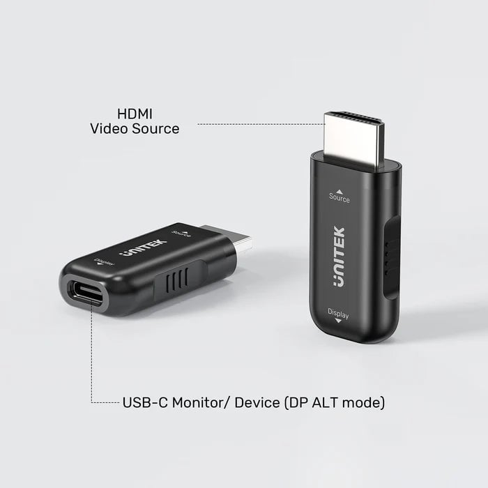 UNITEK HDMI to USB-C Adapter 4K Video Converter - 8