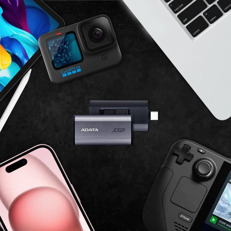هارد خارجي ADATA SC750 1TB USB 3.2 Gen 2 1050MB/s - 7