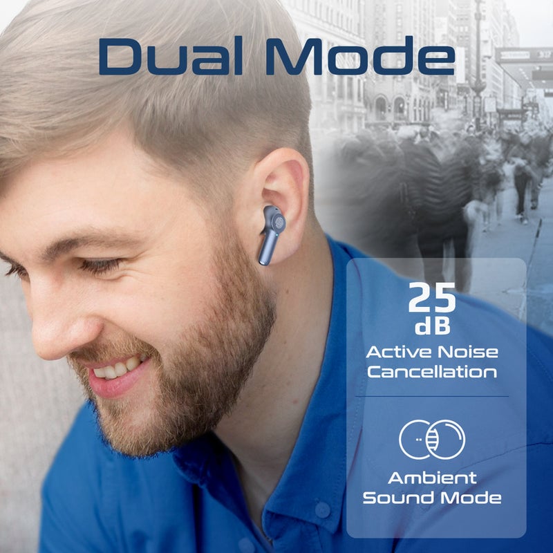 سماعات Promate ProPods TWS بلوتوث 5.3 ANC أبيض - 25