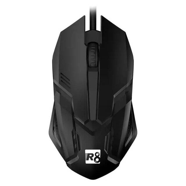 R8 1602 Wired Optical 1200 DPI Gaming Mouse - 3