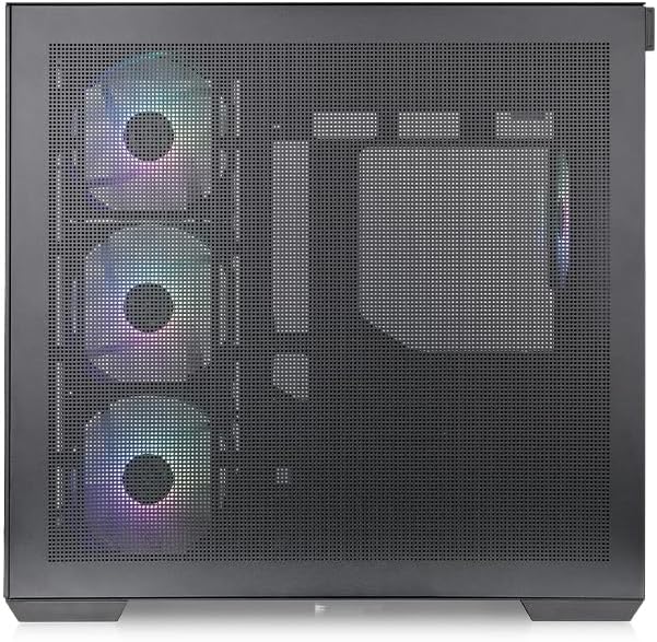 Case Thermaltake Steel Shadow Transparent EX Black / E-ATX  (Without  Fans) - 5