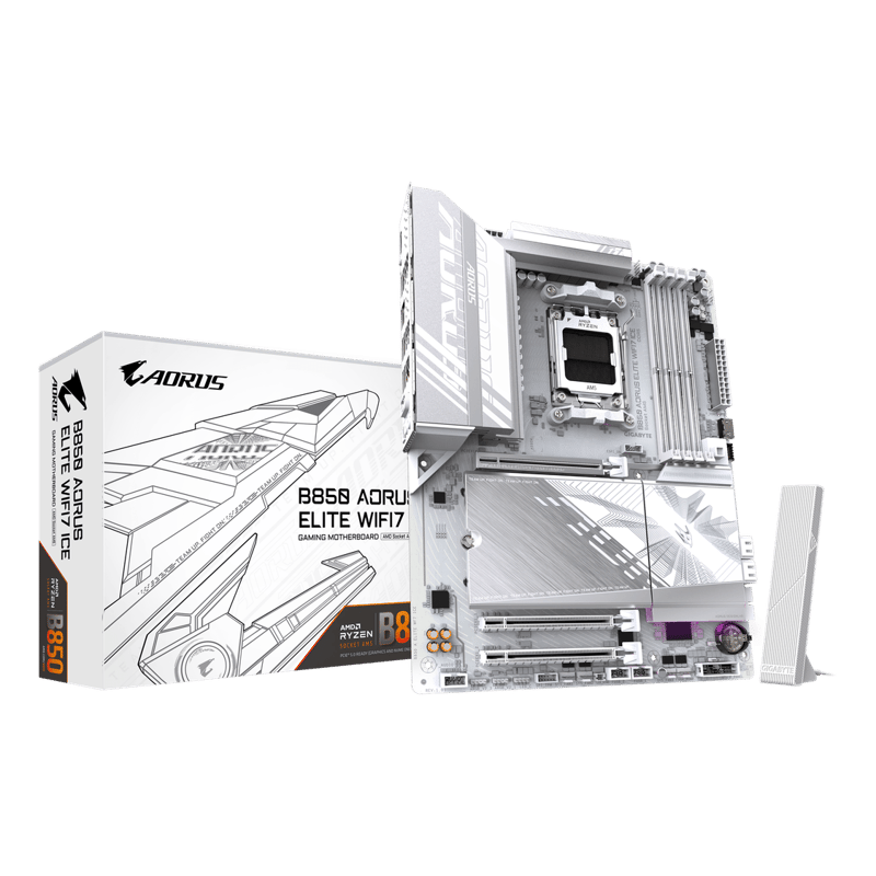 Gigabyte Aorus Elite B850 AM5 ATX DDR5 WiFi 7 Motherboard - 1