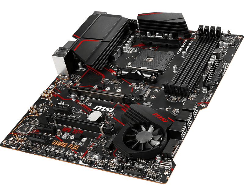 MSI MPG X570 GAMING PLUS AM4 ATX DDR4 Motherboard - 6