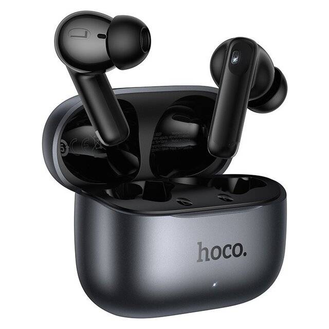 سماعات Hoco EQ27 TWS بلوتوث 5.4 ANC 10mm درايفر 7H بطارية أسود - 4