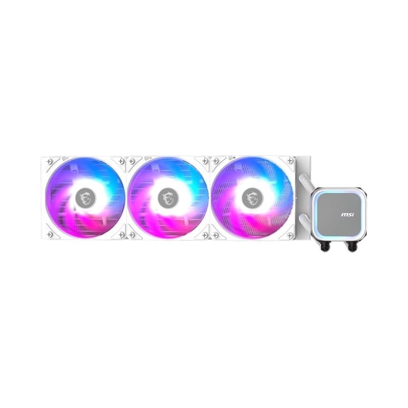 مبرد MSI MAG CORELIQUID A13 360mm AIO سائل أبيض ARGB - 3