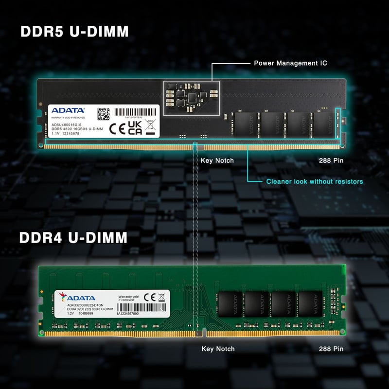 رام ADATA DDR5 16GB 5600MHz - 6