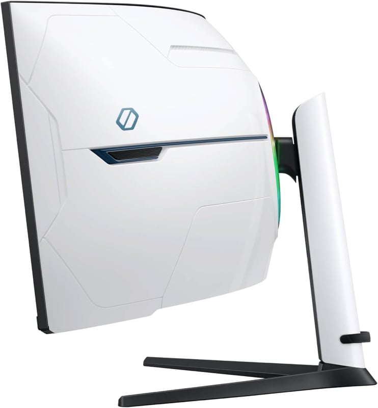 شاشة ألعاب سامسونج أوديسي نيو G9 G95NC منحنية فائقة الاتساع بحجم 57 بوصة (دقة Dual UHD - تقنية Quantum Mini-LED - تردد 240Hz - استجابة 1ms - انحناء 1000R) - 24