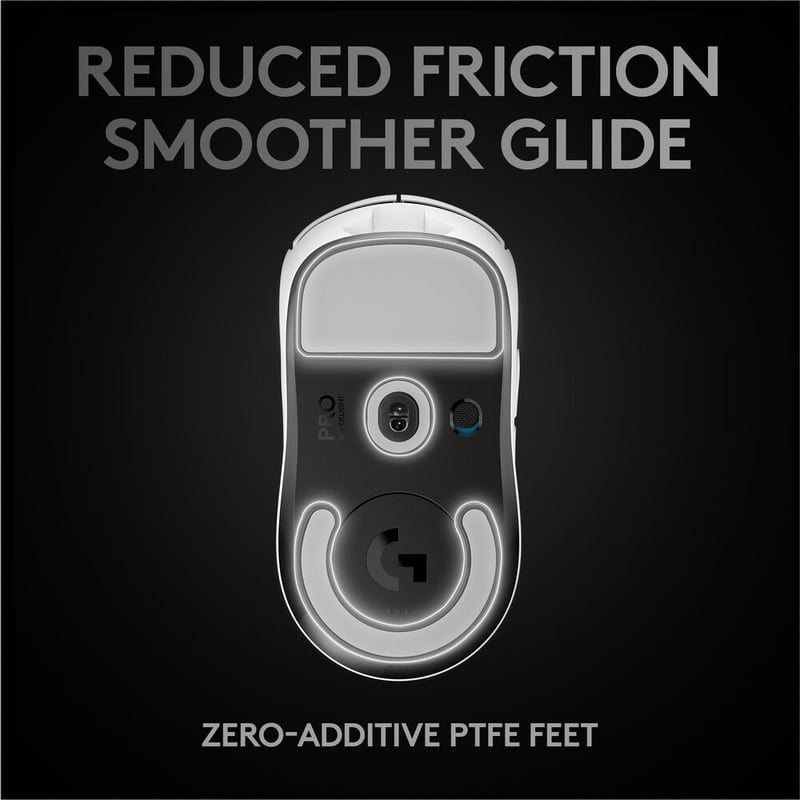 ماوس Logitech G Pro X Superlight 25600 DPI Wireless أحمر - 7