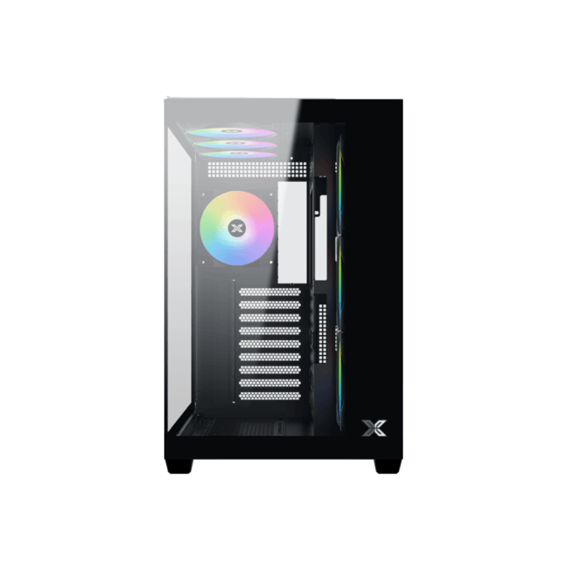 كيس XIGMATEK Aqua V Air Mid-Tower ATX mATX ITX أسود - 3