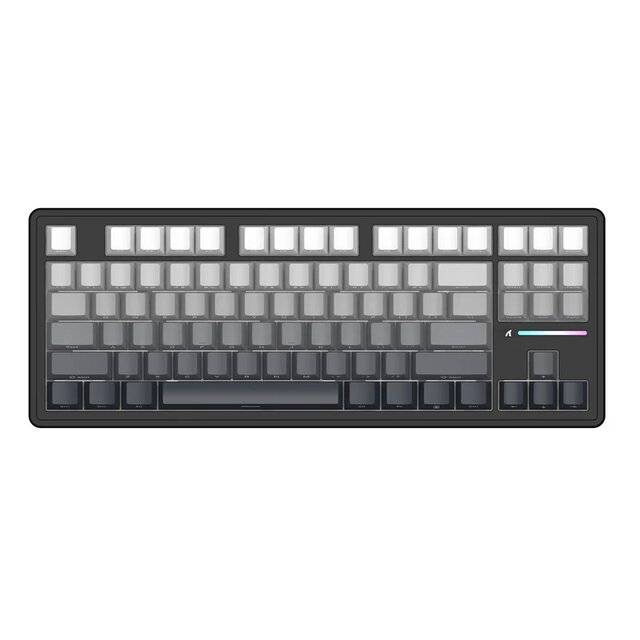 كيبورد Attack Shark M87 Pro V2 TKL 80% Hot-Swappable لاسلكي RGB - 1