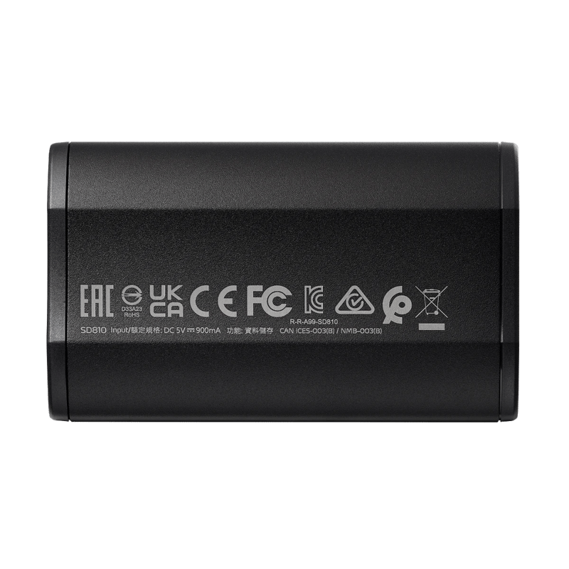 هارد خارجي ADATA SD810 4TB USB 3.2 Gen2x2 2000MB/s أسود - 3