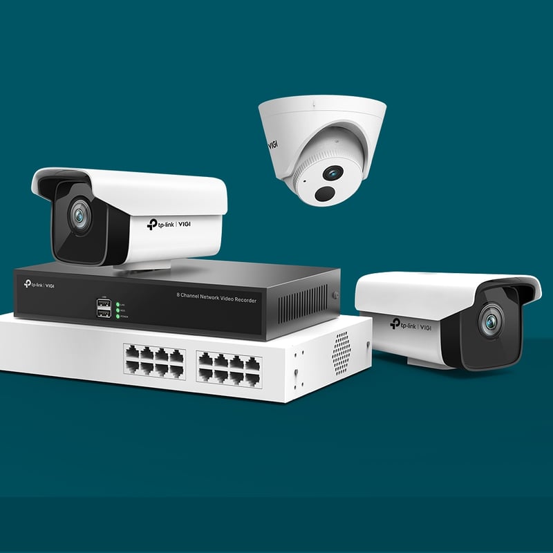 TP-Link VIGI NVR1008H 8-Channel PoE Network Video Recorder - 2
