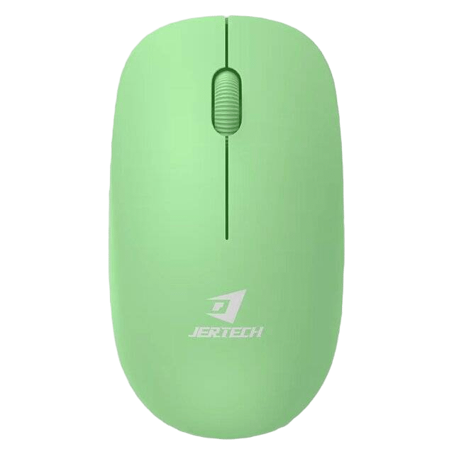 Jertech JR8 Wireless Mouse 2400 DPI Green - 4